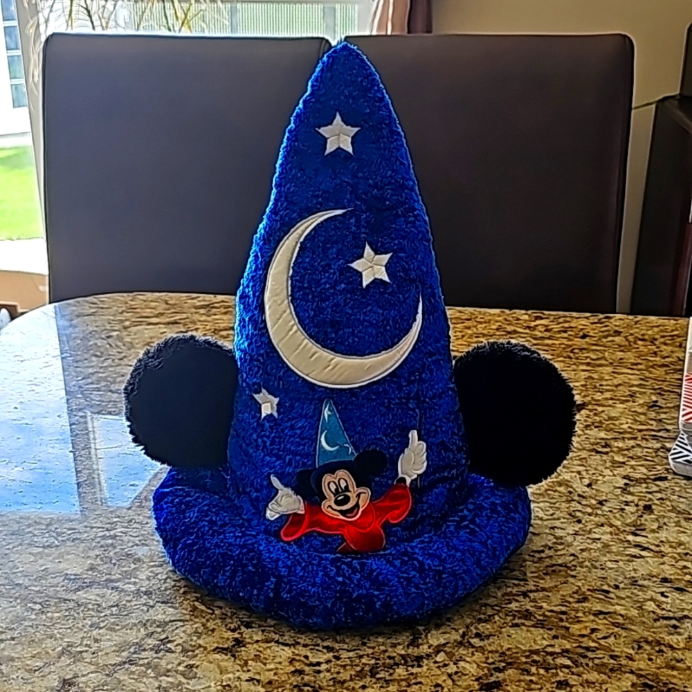 Mickey Mouse Fantasia Wizard Hat Sorcerer